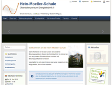 Tablet Screenshot of hein-moeller-schule.de